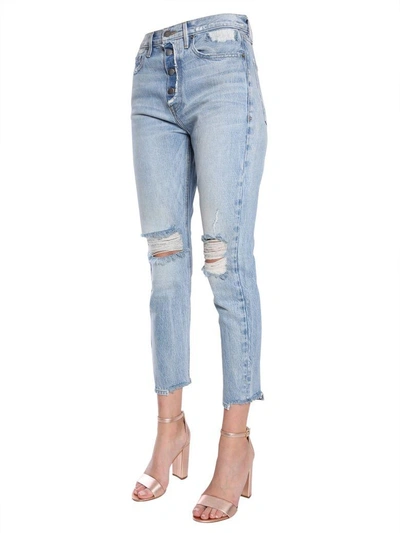 Shop Frame Le Orginal Skinny Jeans In Denim