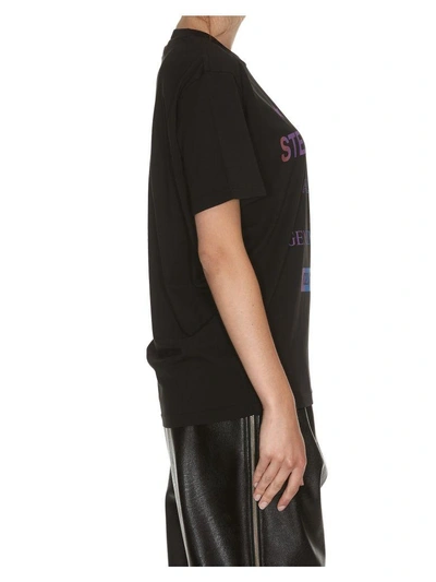 Shop Stella Mccartney Logo T-shirt In Black