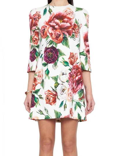 Shop Dolce & Gabbana Dress In Multicolor