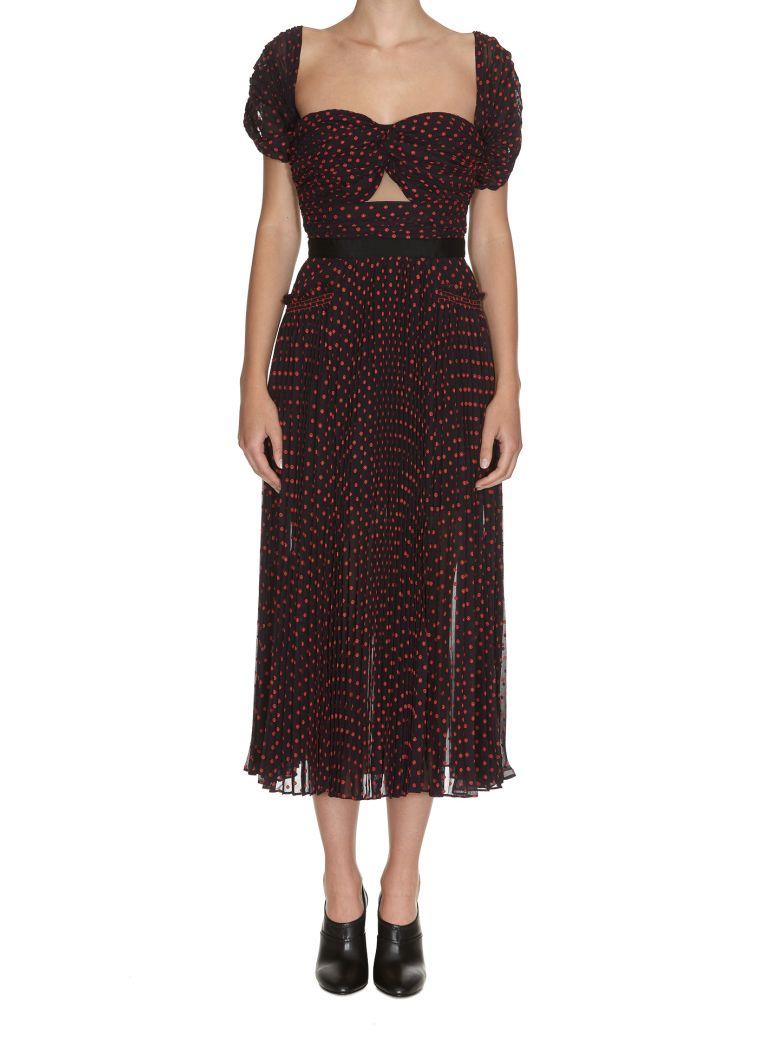 self portrait plumetis dress