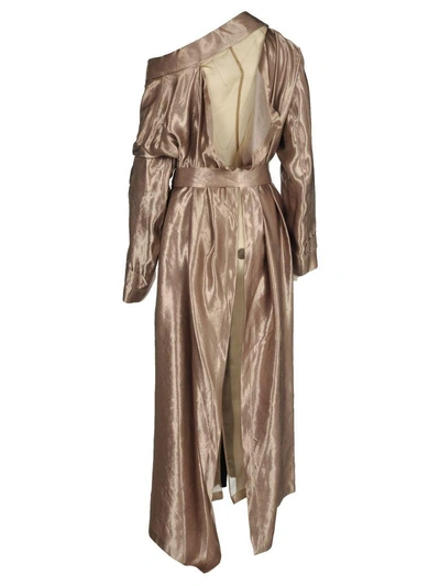 Shop Dries Van Noten Rabio Trench In Dust