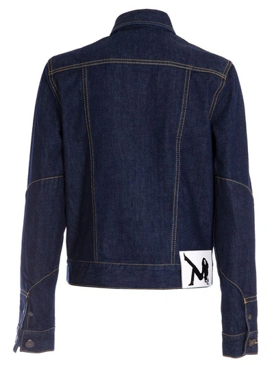 Shop Calvin Klein Classic Denim Jacket In Blu