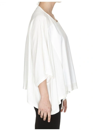 Shop Mm6 Maison Margiela Oversize Top In Off White