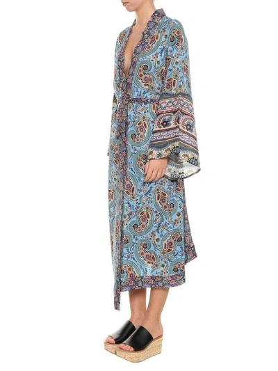 Shop Anjuna Printed Kimono In Multi