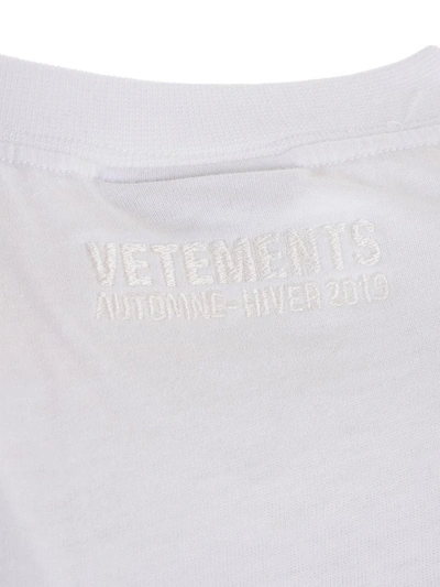 Shop Vetements Tourist T-shirt In Basic