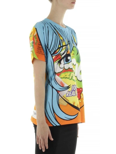 Shop Moschino Tshirt In Multicolor