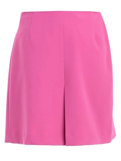 Shop Vivetta Pencil Skirt In Raspberry