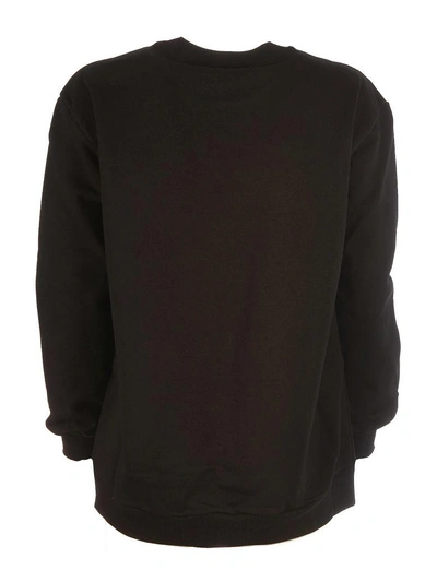 Shop Stella Mccartney Star Fringe Sweatshirt In Black