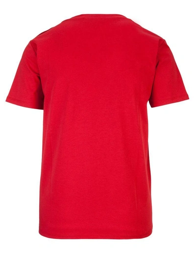 Shop Balmain Paris T-shirt In Rosso