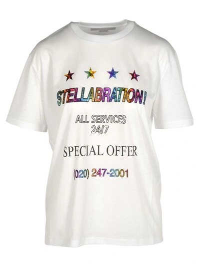 Shop Stella Mccartney Tshirt Stella In White