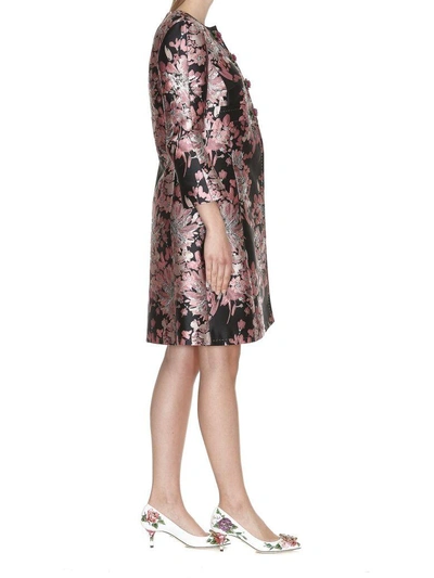 Shop Dolce & Gabbana Jacquard Coat