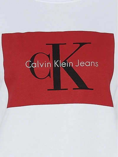 Shop Calvin Klein Jeans Est.1978 Sweatshirt In White