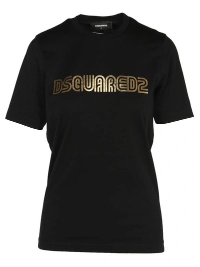 Shop Dsquared2 D Squared Tshirt In Black