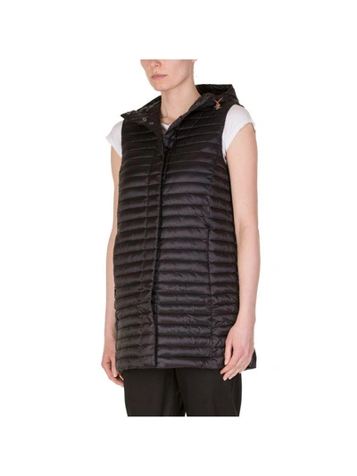 Shop Save The Duck Sleeveless Down Jacket In Black