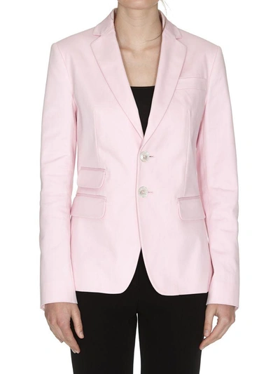 Shop Dsquared2 Twill Cotton Blazer In Pink
