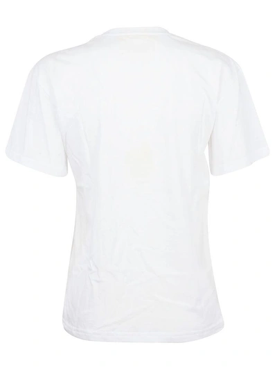 Shop Alberta Ferretti Alitalia Patch T-shirt In Basic