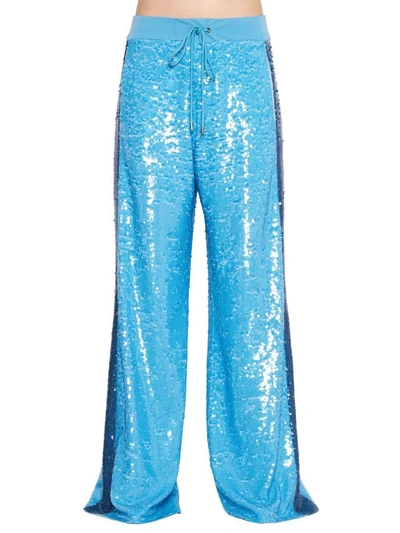 Shop Alberta Ferretti Raimbow Week Pants In Light Blue