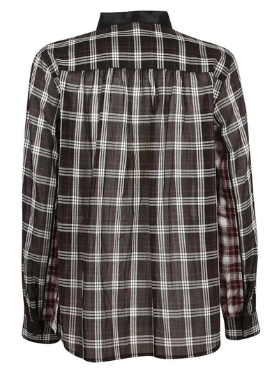 Shop Marc Jacobs Contrast Trim Shirt In Black