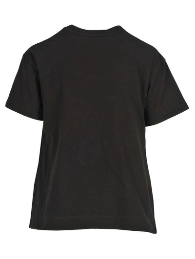 Shop Sacai Tshirt In Black
