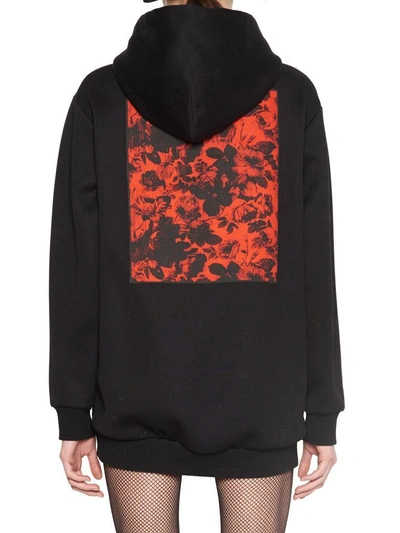 Shop Miu Miu Hoodie In Black