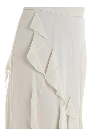 Shop Max Mara Serafin Skirt In Ghiaccio