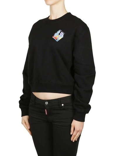 Shop Off-white Microenvironment Sweatshirt In Black