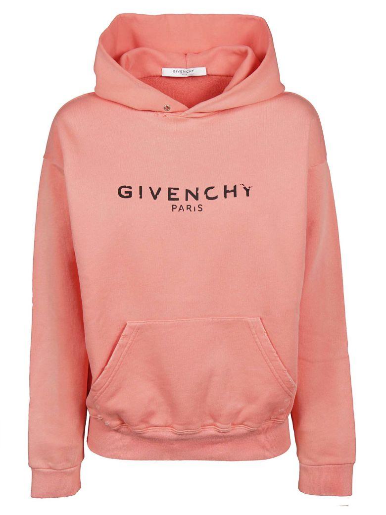 givenchy blurred logo sweatshirt