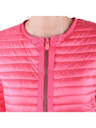 Shop Save The Duck Down Jacket In Coral