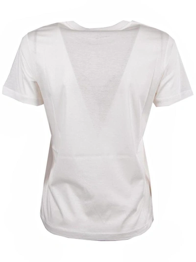 Shop Golden Goose Cherry T-shirt In White-butterfly