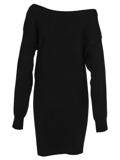 Shop Alexander Wang Knit Dress In Black