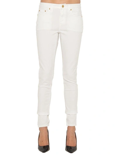 Shop Michael Michael Kors Jeans In White