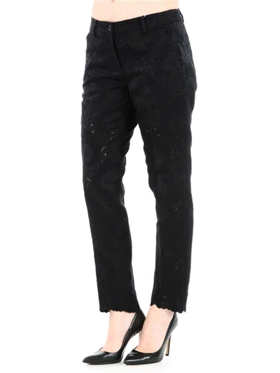 Shop Michael Michael Kors Pantalone In Black