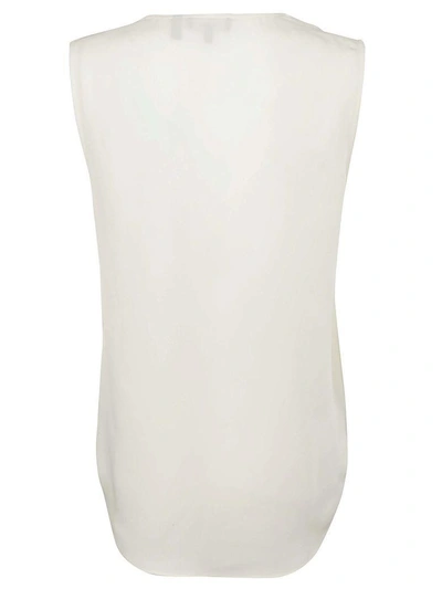 Shop Theory V-neck Top In Ivory