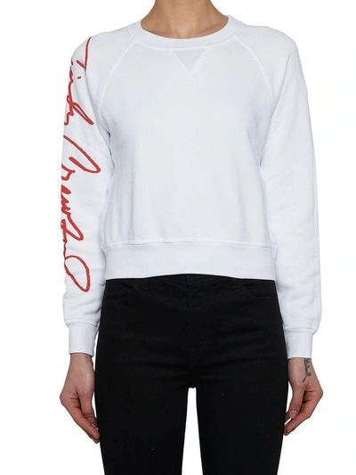 Shop Re/done Re-done Sweatshirt In White