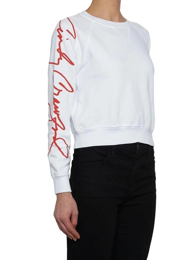 Shop Re/done Re-done Sweatshirt In White