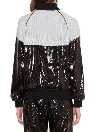 Shop Alberta Ferretti Raimbow Week Jacket In Black