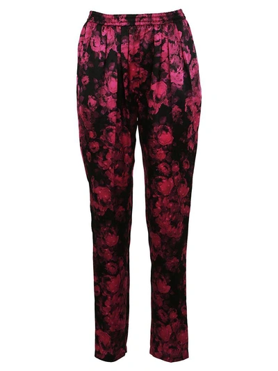 Shop Stella Mccartney Floral Trousers In Multicolor