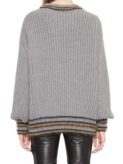 Shop Alberta Ferretti Sweater In Grey