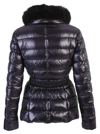 Shop Herno Black Claudia Padded Jacket