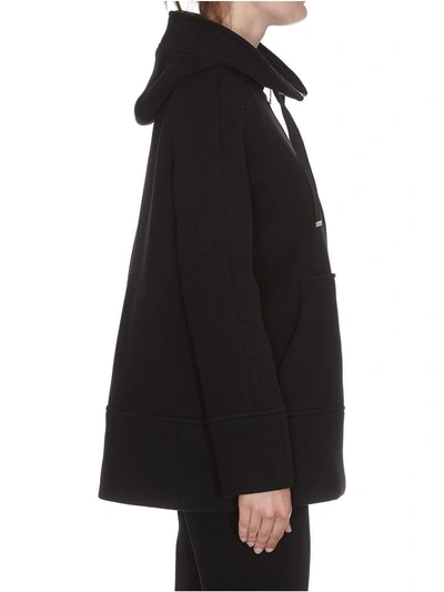 Shop Herno Hooded Jacket In Black