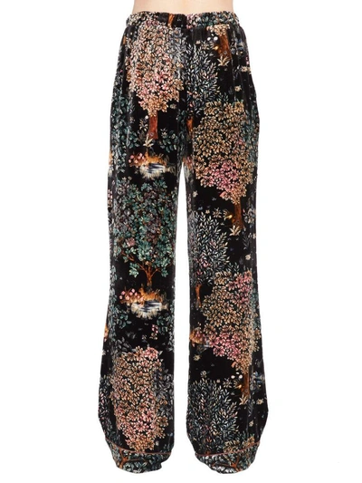 Shop Alberta Ferretti Pants In Multicolor