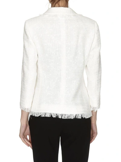 Shop Tagliatore Adele Jacket In White
