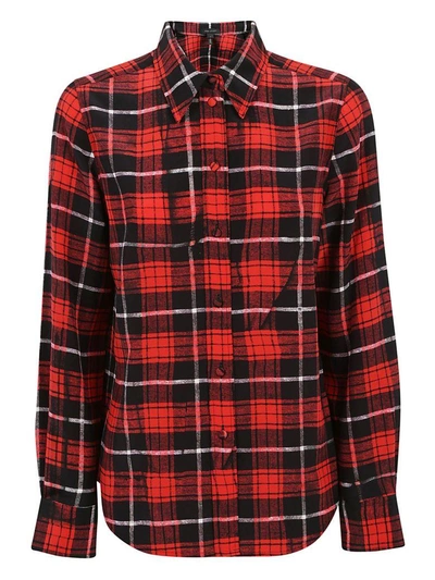 Shop Marc Jacobs Plaid Shirt In Red