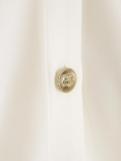 Shop Versus Versace Long-sleeved Shirt In Boptical White