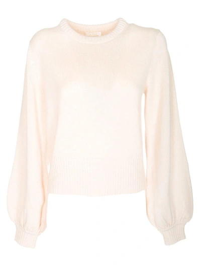 Shop Chloé Puff-sleeve Sweater