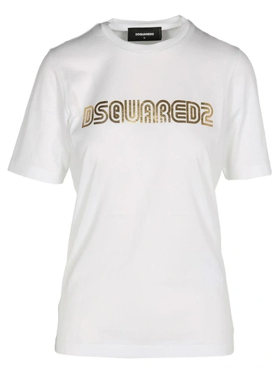 Shop Dsquared2 D Squared Tshirt In White