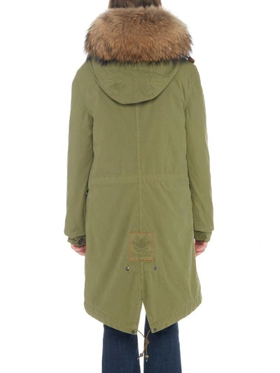 Shop Mr & Mrs Italy Parka In Green