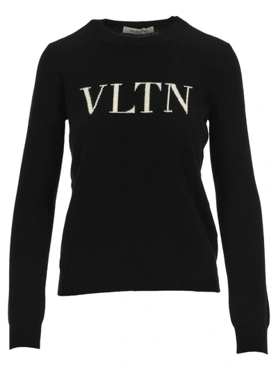 Shop Valentino Maglia Vlnt In Black