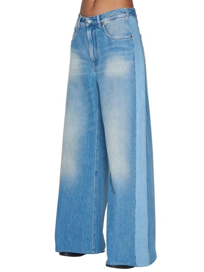 Shop Mm6 Maison Margiela Jeans In Blue