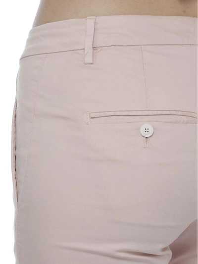 Shop Dondup Cotton Jeans In Pink